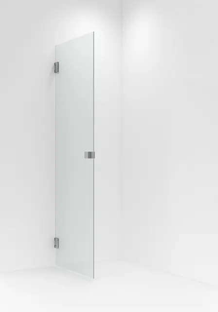 Dusjdør rett EMIL 80 80x200cm krom 