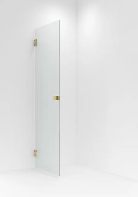 Dusjdør rett EMIL 80 80x200cm gull 