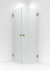 EMIL dusjhjørne m/ gull hengsler Gull