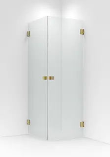 EMIL dusjhjørne m/ gull hengsler Gull