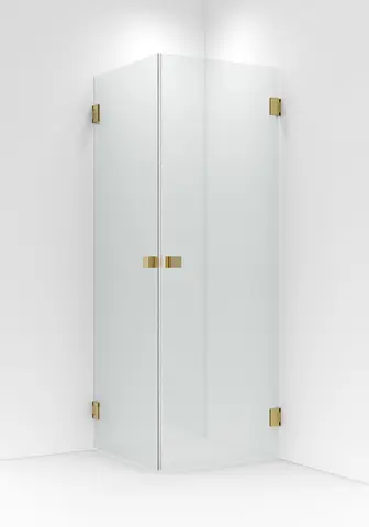 EMIL dusjhjørne m/ gull hengsler Gull