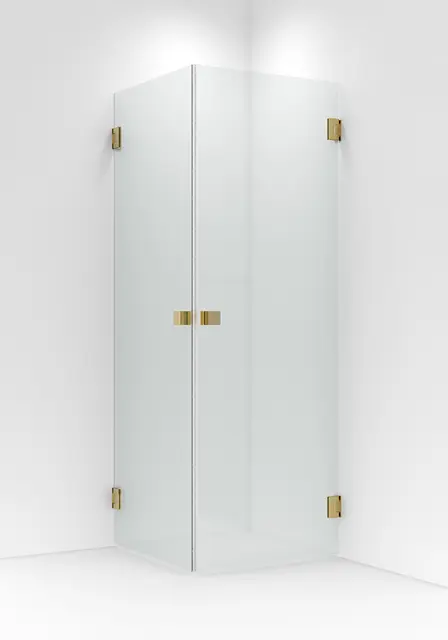 EMIL dusjhjørne m/ gull hengsler Gull 