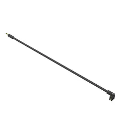 Støttestag glass-vegg 6/8mm 120cm sort matt