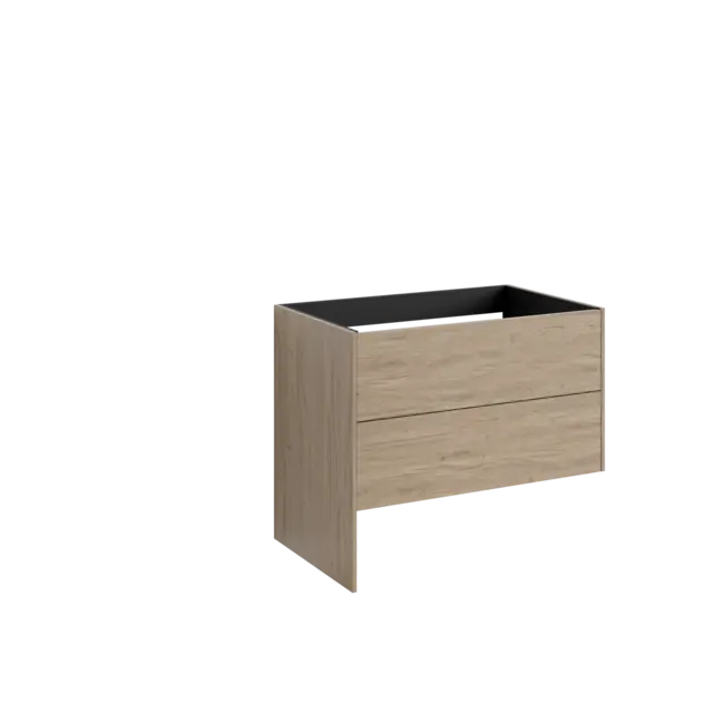 Servantskap FAY 100 lang sideplate Skandinavisk Eik 