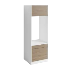 Modul slett Fay enkel Hvit matt / Skandinavisk Eik