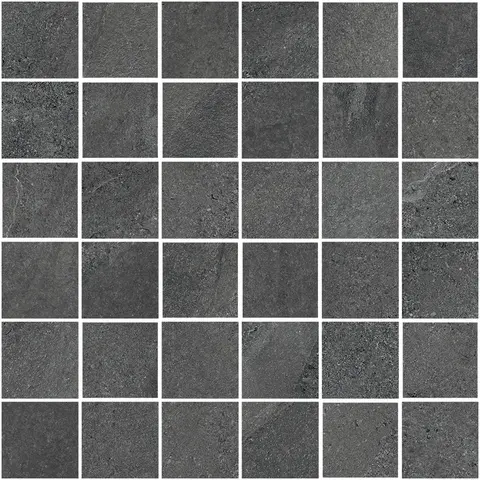 Gulv-/veggmosaikk HORIZON 5x5 Graphite 1 m2 pk (2 590,- m2)