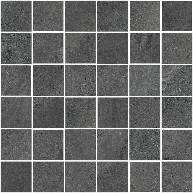 Gulv-/veggmosaikk HORIZON 5x5 Graphite 1 m2 pk (2 590,- m2) 