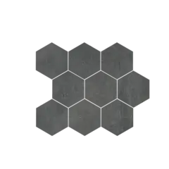 Gulv-/vegghexagon URBAN SPACE 10x10 Ardesia 0,48 m2 pk (5 715,- m2)