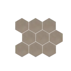 Gulv-/vegghexagon URBAN SPACE 10x10 Bronzo 0,48 m2 pk (5 715,- m2)
