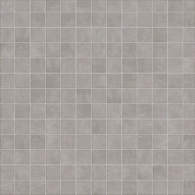 Gulv-/veggmosaikk URBAN SPACE 5x5 Cemento 1 m2 pk (2 590,- m2) 