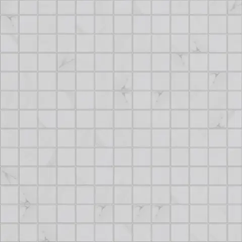 Gulv-/veggmosaikk HYPNOSE 5x5 Calacatta 1 m2 pk (2 590,- m2)