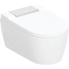 Dusjtoalett Aquaclean Sela hvit/krom