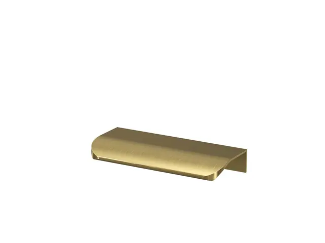 Håndtak HUKA 10cm børstet messing 