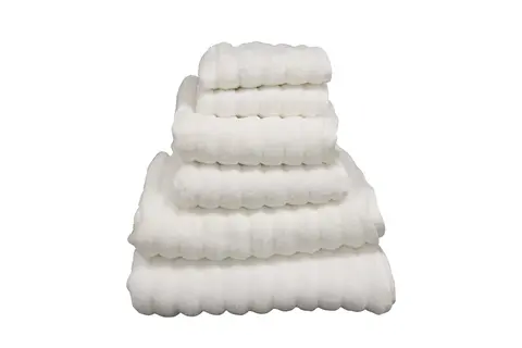 Dusjhåndklepakke 70x140cm 2stk hvit