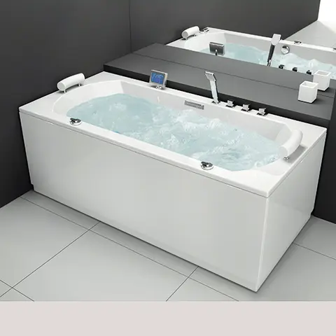 Massasjebad VIGEN system3+ 190 190x90x70cm hvit