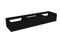 Servantskap fingergrep MIE DEMI 180 3x60 180x46x29cm sort eik servant x2