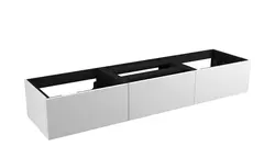 Servantskap slett MIE DEMI 180 3x60 180x46x29cm hvit lakk servant x2