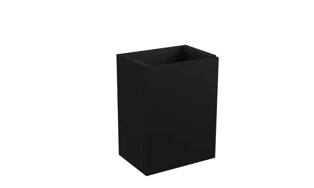 Servantskap slett MIE 40 40x28x52cm sort matt 