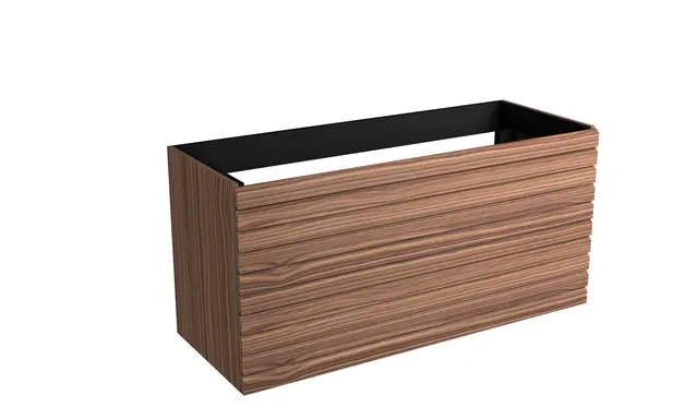 Servantskap stav MIE 120dbl 120x46x57cm valnøtt finer 