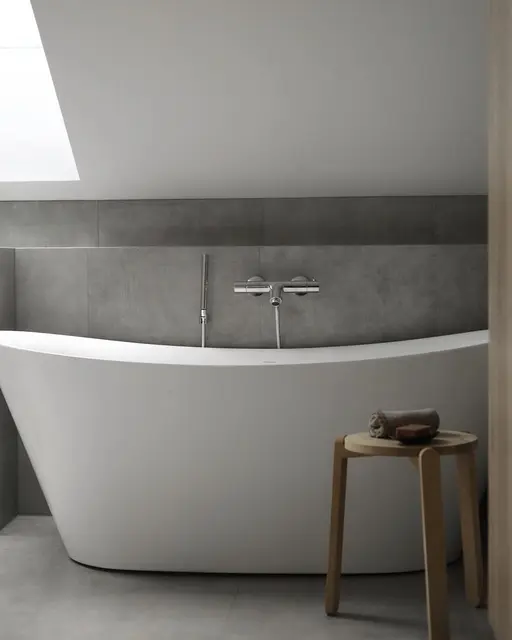 Badekar HOLVIGA 170 170x81x68cm hvit 