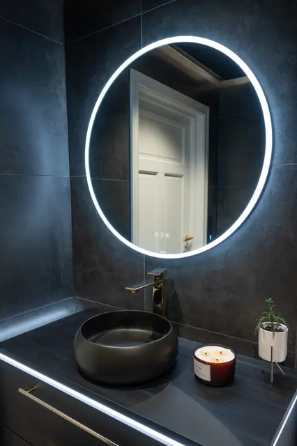 Servantbatteri ASK høyt gull 