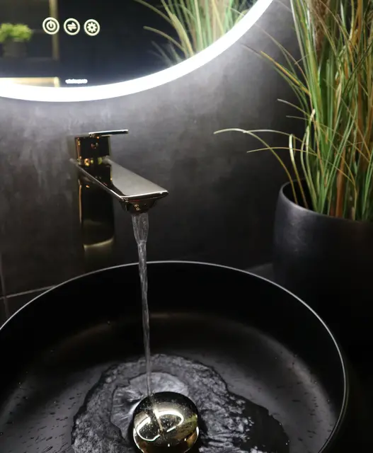 Servantbatteri ASK høyt gull 