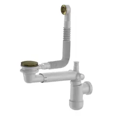 Avløp PRELOC pop-up LEA 40mm og 32mm børstet messing