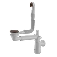 Avløp PRELOC pop-up LEA 40mm og 32mm børstet rosègull