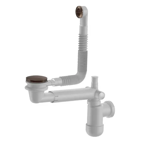 Avløp PRELOC pop-up LEA 40mm og 32mm børstet rosègull