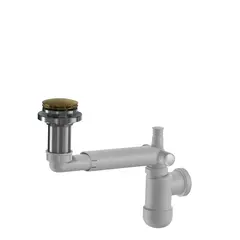 Avløp PRELOC pop-up benkeplate 40mm og 32mm børstet messing