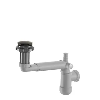 Avløp PRELOC pop-up benkeplate 40mm og 32mm børstet grå