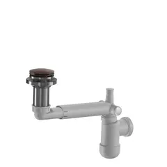 Avløp PUM pop-up benkeplate 40mm børstet roségull