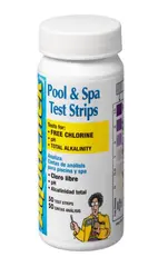 Teststrips klor/pH/O2/alkalitet 50 stk teststrips