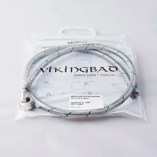 Koblingsslange NEOFLEX silikon 125cm DN10 1/2"R x 3/4"B