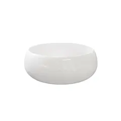 Bolleservant ALMA Ø36x13cm porselen hvit