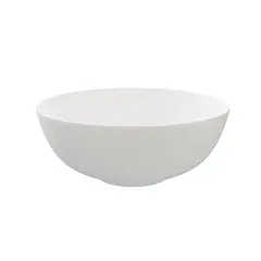 Bolleservant MINA Ø38x15cm porselen hvit matt