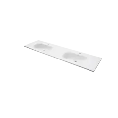 Servant NEA 160dbl 160x46x1,5cm solid surface hvit matt