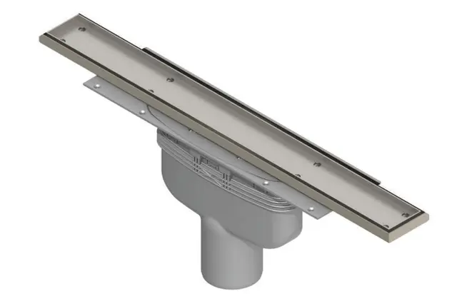 Gulvsluk tile PURUSLINE 800 ø75mm 80cm bunnutløp flis 