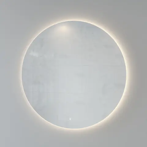 Speil NORA 100 Ø 100x3,5cm led-backlight