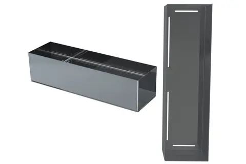 Hylle VEGA rett Krom