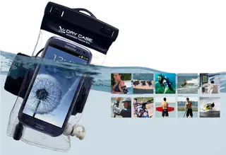 DryCase Phone - vanntett bag for mobil Passer alle mobiler opp til 5"