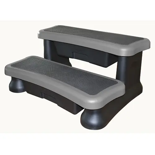 Vikingbad spatrapp Til utendørs massasjebad, Grå. 