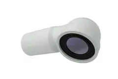 110mm 90° klosettmansjett sentrisk kappbar