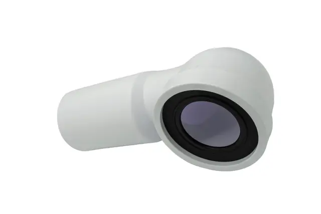 110mm 90° klosettmansjett sentrisk kappbar 